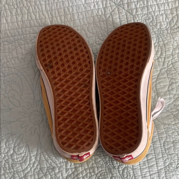 Butter Yellow Vans with Suede and Cotton Upper - Picture 7 of 7